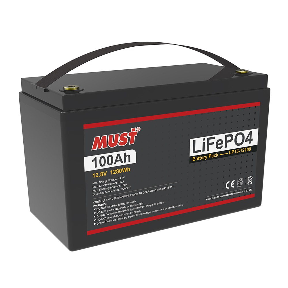 Lithium Iron Phosphate Battery LP15-12100-50 (12.8V/100Ah)