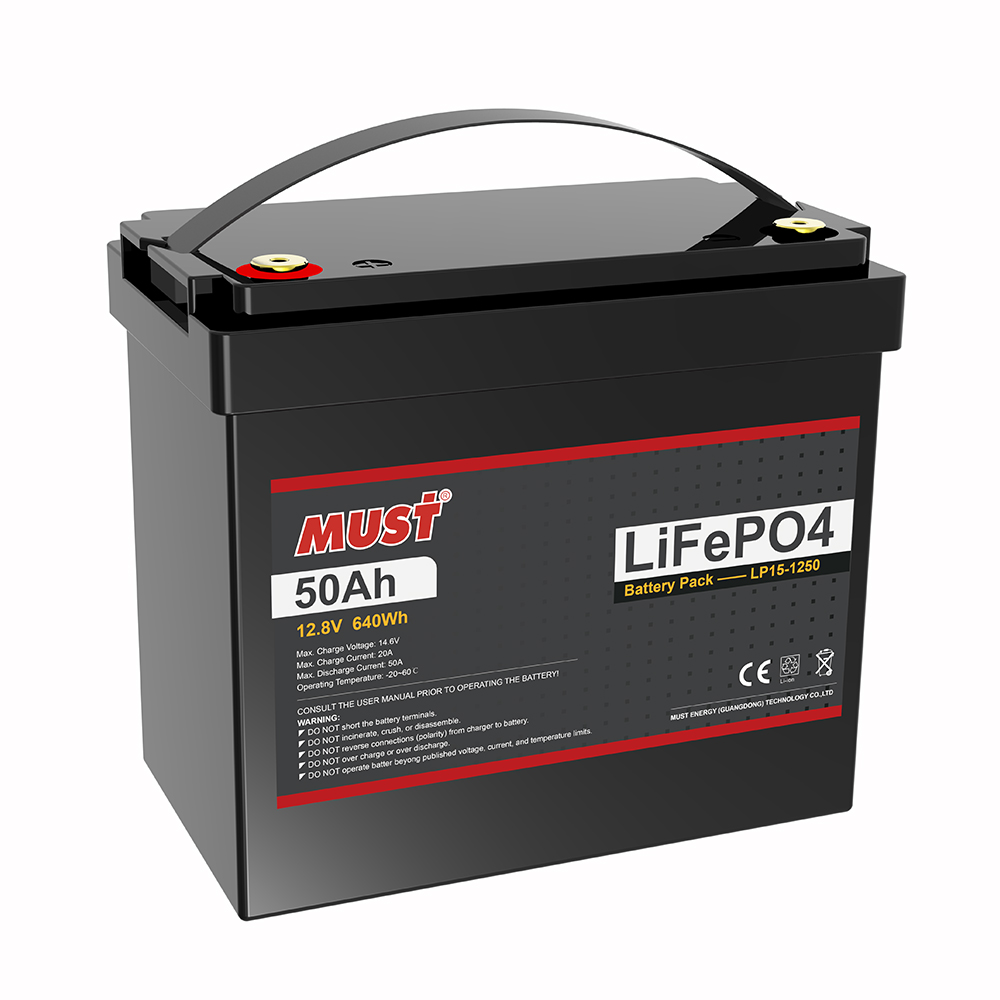 Lithium Iron Phosphate Battery LP15-1250 (12.8V/50Ah)